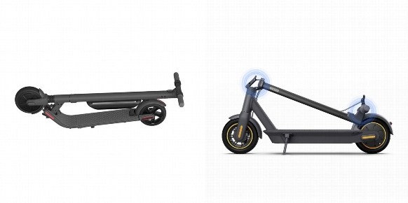 Segway Ninebot ES4 Fold and Segway Ninebot MAX Fold.