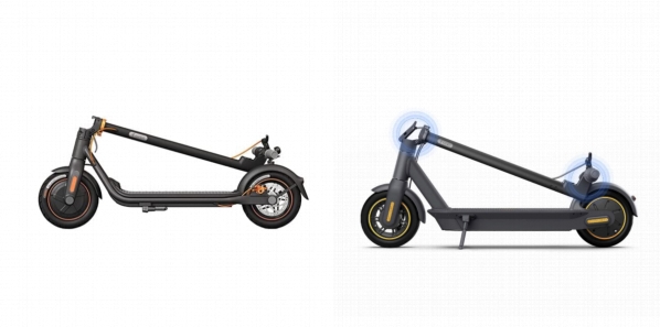 Segway Ninebot F40 Fold and Segway Ninebot MAX Fold.